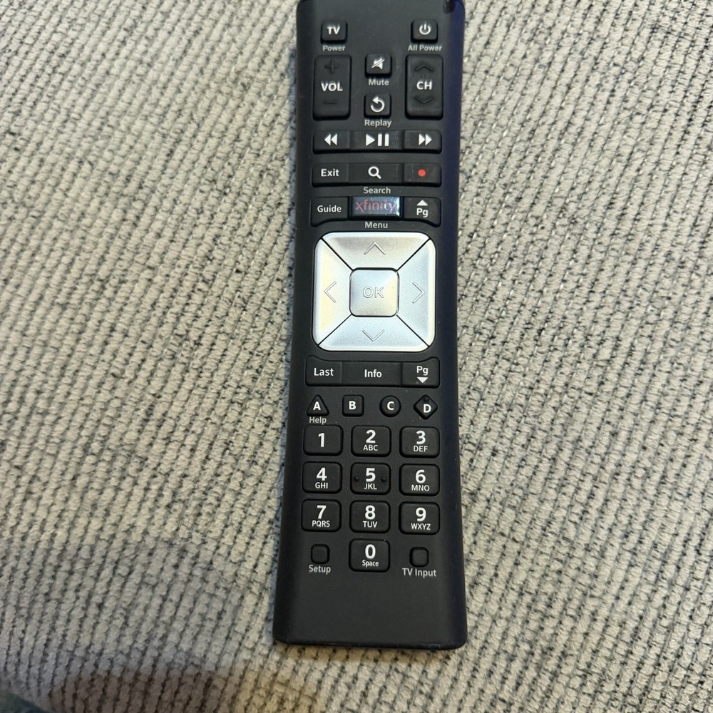 Xfinity XR5 v4-U Remote Control Comcast Tested Working Clean - Picture 3 of 6